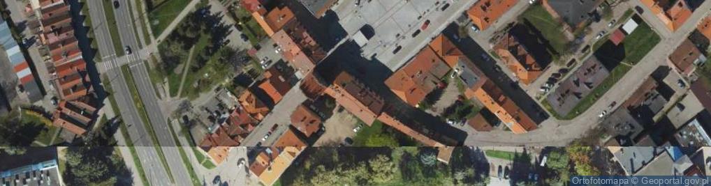 Zdjęcie satelitarne Telewizja Kablowa Bart Sat Stowarzyszenie w Bartoszycach