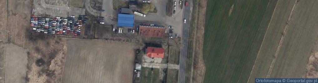 Zdjęcie satelitarne parking strzeżony