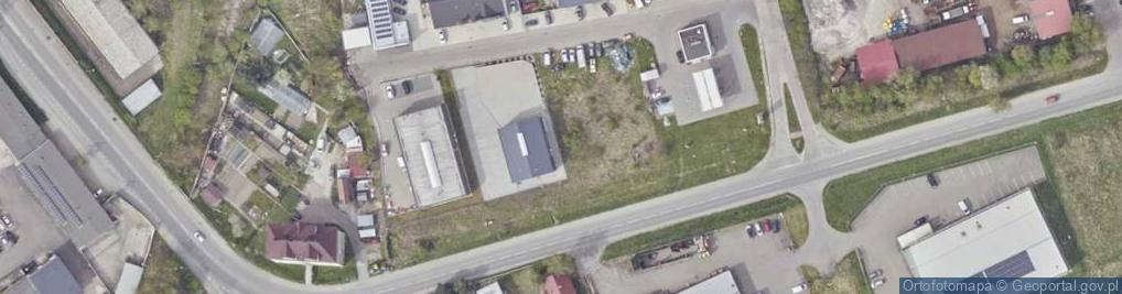 Zdjęcie satelitarne Parking TIR MZK NYSA