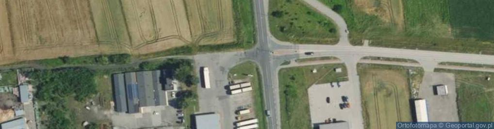 Zdjęcie satelitarne Parking TIR