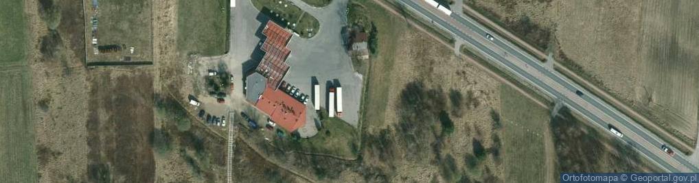 Zdjęcie satelitarne Parking TIR