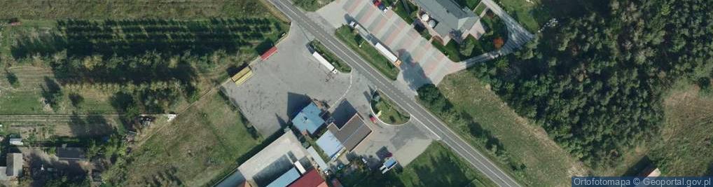 Zdjęcie satelitarne Parking TIR
