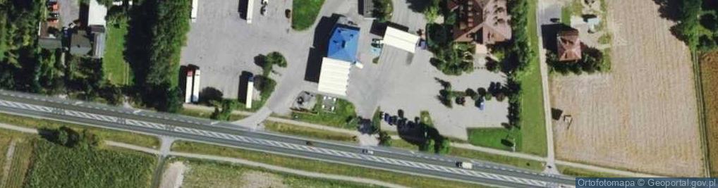 Zdjęcie satelitarne Parking TIR