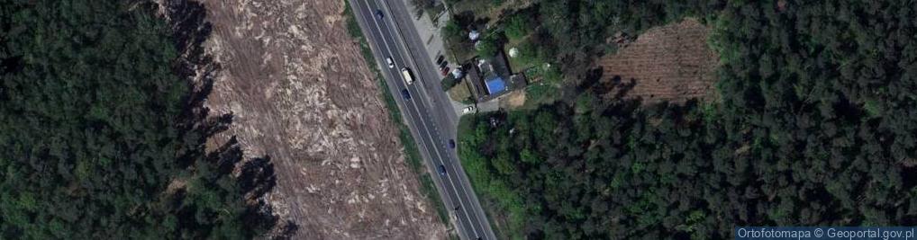 Zdjęcie satelitarne Parking TIR