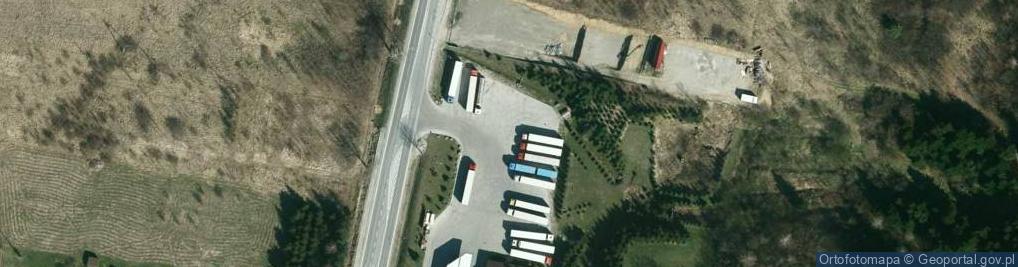 Zdjęcie satelitarne Parking TIR