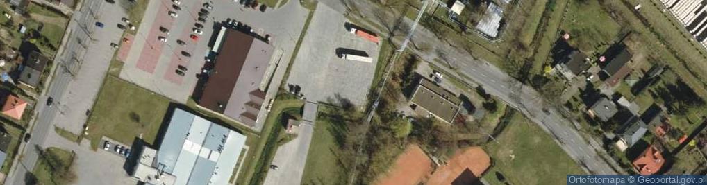 Zdjęcie satelitarne Parking TIR