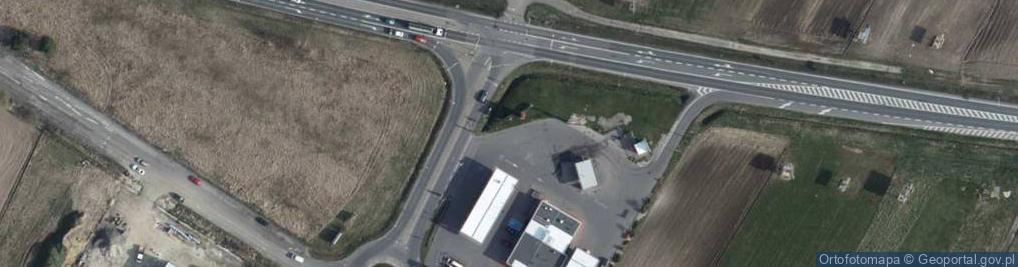 Zdjęcie satelitarne Parking TIR