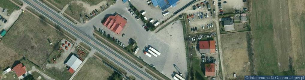 Zdjęcie satelitarne Parking TIR