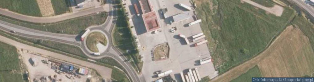 Zdjęcie satelitarne Parking - TIR