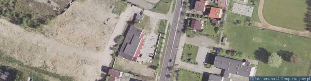 Zdjęcie satelitarne Parking TIR