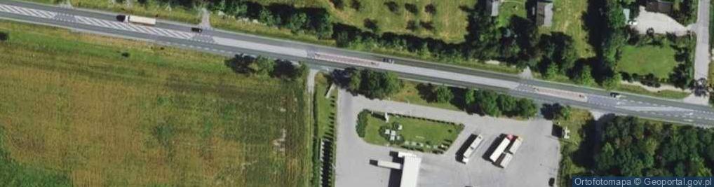 Zdjęcie satelitarne Parking TIR