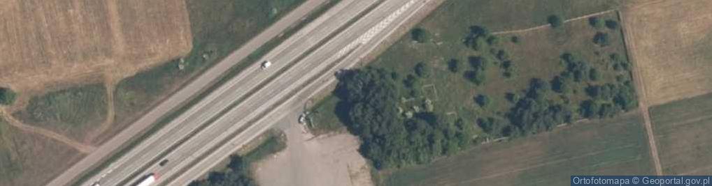 Zdjęcie satelitarne Parking TIR