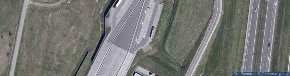 Zdjęcie satelitarne Parking węzeł Świerklany