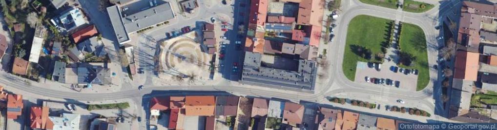 Zdjęcie satelitarne Biuro Tłumaczeń zwykłych i przysięgłych, Miechów