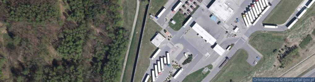 Zdjęcie satelitarne MOP Mszana Północ