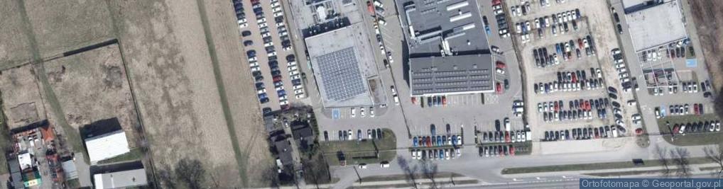 Zdjęcie satelitarne Toyota Łódź
