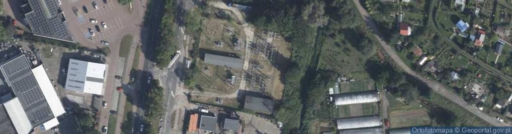 Zdjęcie satelitarne GPZ Kołobrzeg