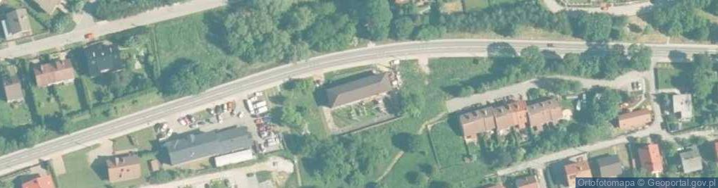 Zdjęcie satelitarne GPZ Wadowice 110kV