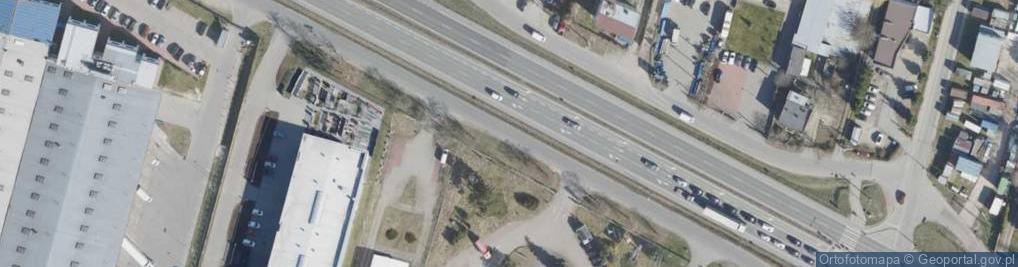 Zdjęcie satelitarne Trafostacja
