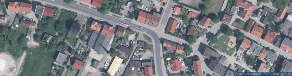 Zdjęcie satelitarne Trafostacja