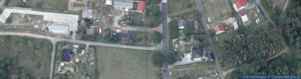 Zdjęcie satelitarne Trafostacja