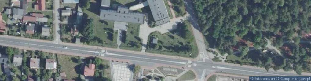 Zdjęcie satelitarne Trafostacja