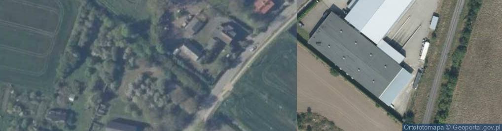 Zdjęcie satelitarne Trafostacja