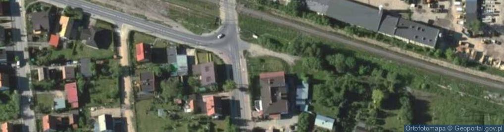 Zdjęcie satelitarne Trafostacja