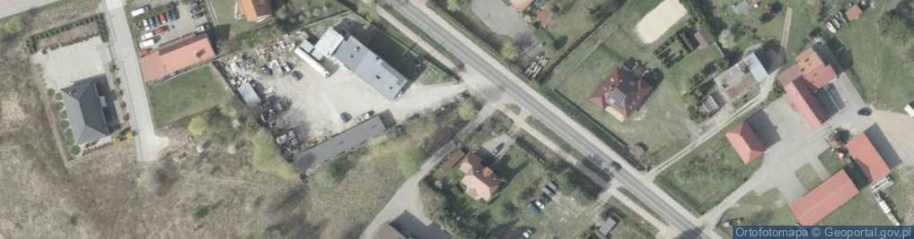 Zdjęcie satelitarne Trafostacja