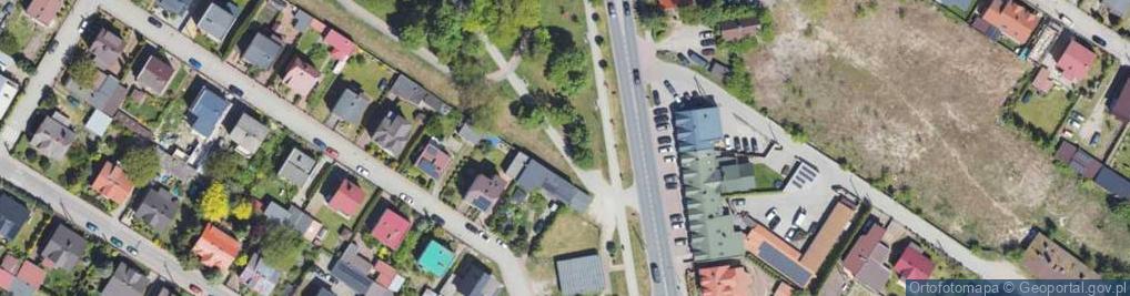 Zdjęcie satelitarne Trafostacja