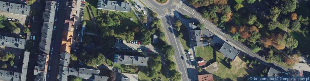 Zdjęcie satelitarne Trafostacja