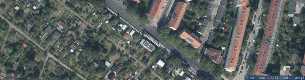 Zdjęcie satelitarne Trafostacja