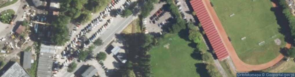 Zdjęcie satelitarne Trafostacja