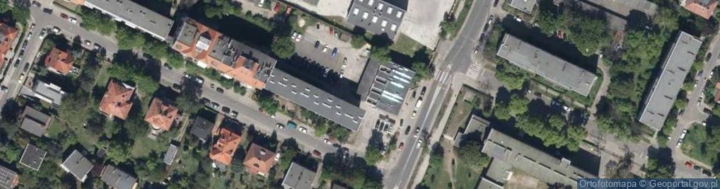 Zdjęcie satelitarne Trafostacja