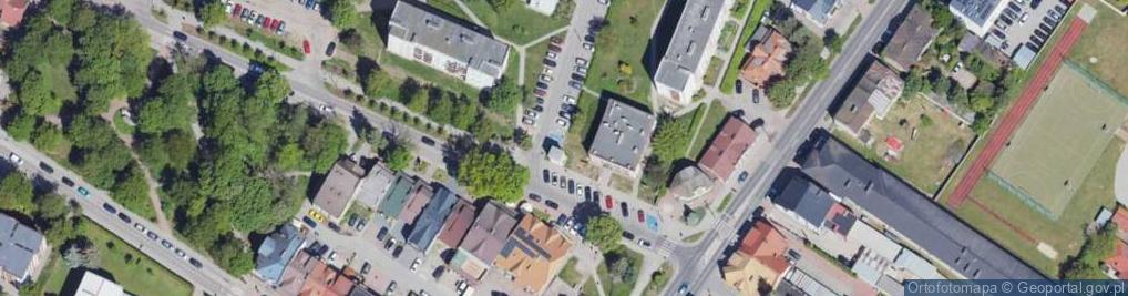 Zdjęcie satelitarne Trafostacja