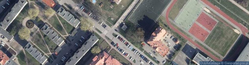 Zdjęcie satelitarne Trafostacja