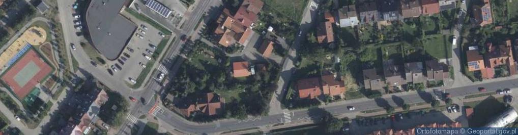 Zdjęcie satelitarne Trafostacja