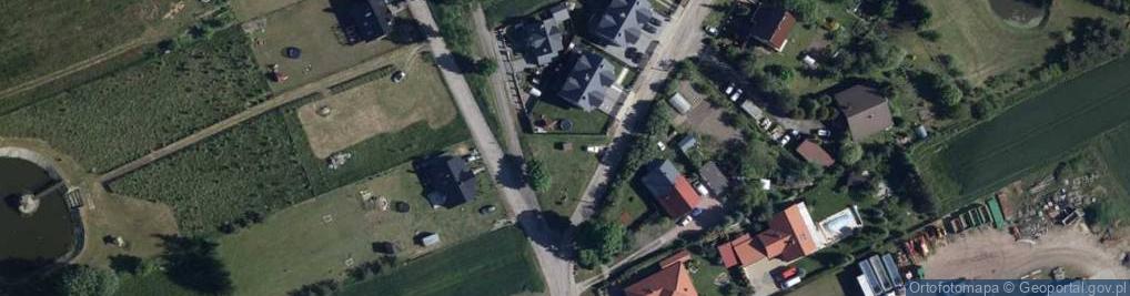 Zdjęcie satelitarne Trafostacja