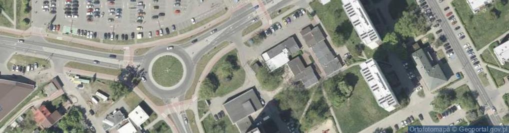 Zdjęcie satelitarne Trafostacja