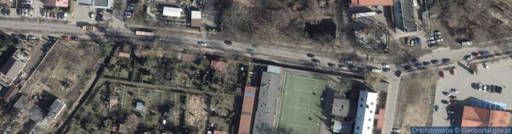 Zdjęcie satelitarne Trafostacja