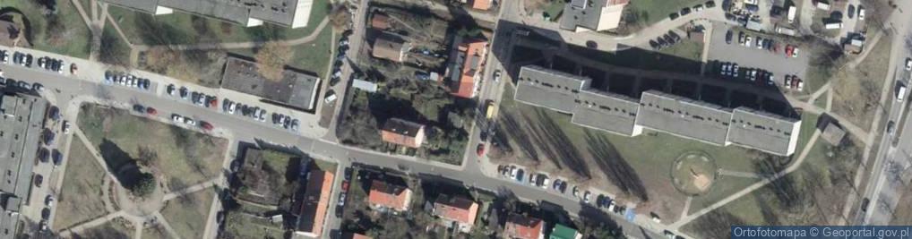 Zdjęcie satelitarne Trafostacja