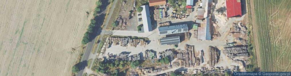 Zdjęcie satelitarne Trafostacja