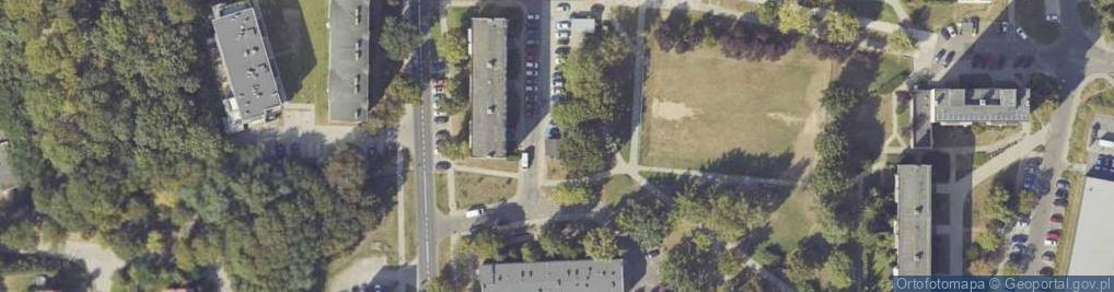 Zdjęcie satelitarne Trafostacja