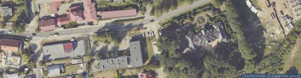 Zdjęcie satelitarne Trafostacja