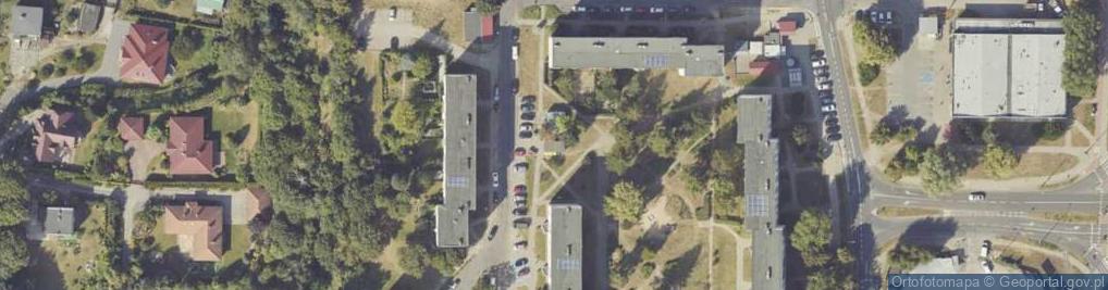 Zdjęcie satelitarne Trafostacja