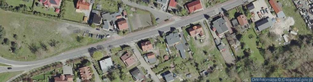 Zdjęcie satelitarne Trafostacja