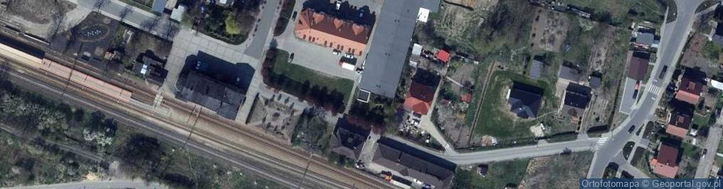 Zdjęcie satelitarne Trafostacja