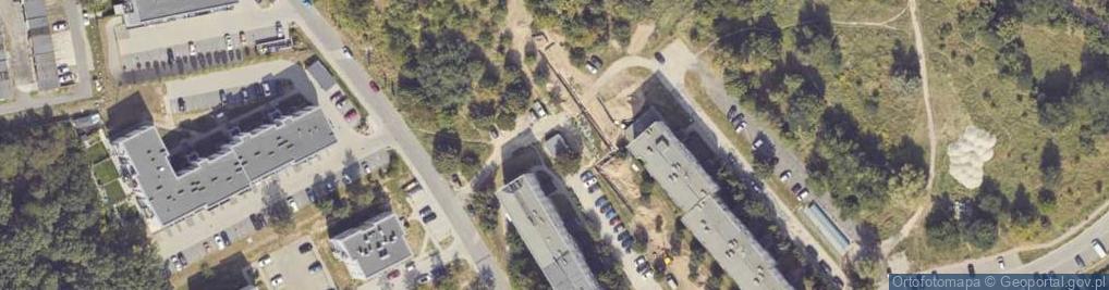 Zdjęcie satelitarne Trafostacja