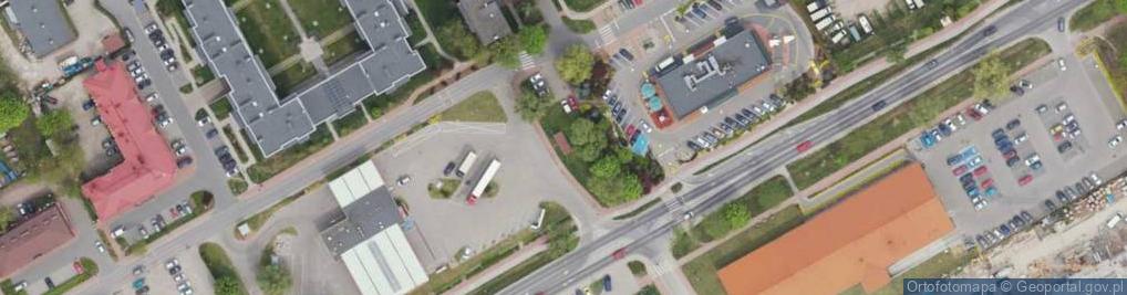 Zdjęcie satelitarne Trafostacja