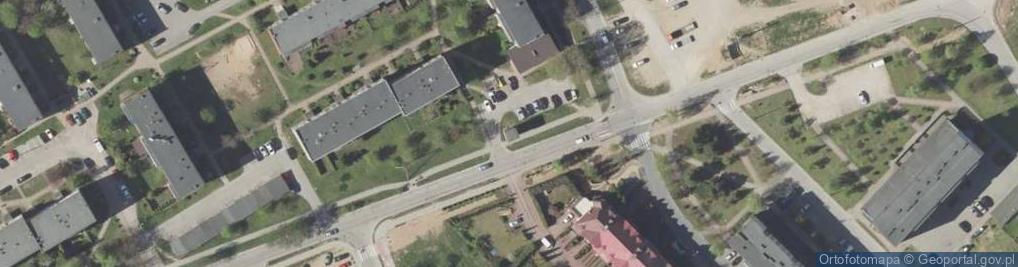 Zdjęcie satelitarne Trafostacja